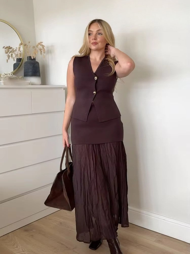 Zoe V-Neck Set