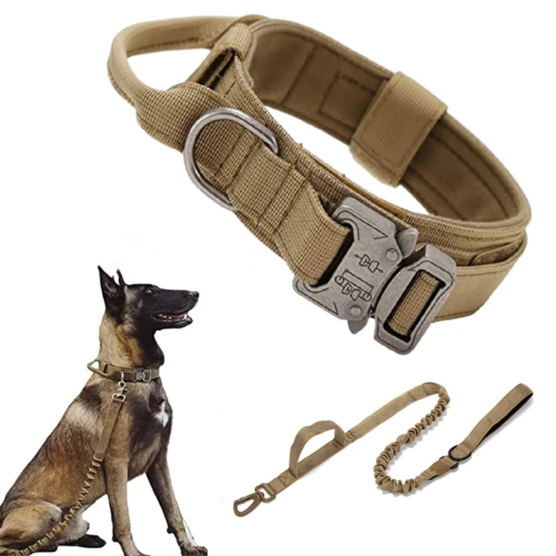 Durable Tactical Dog Collar Leash