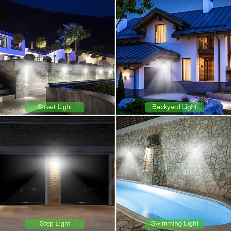 LED Solar Garden Lamp Motion Sensor
