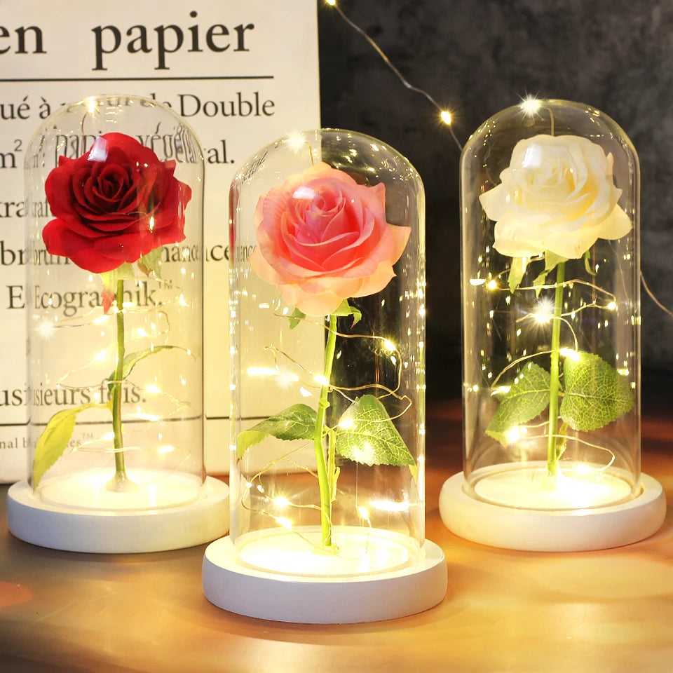 Celeste's Enchanted Rose Dome Light