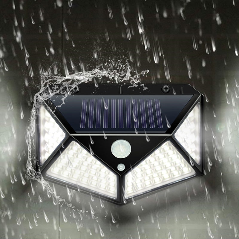 LED Solar Garden Lamp Motion Sensor