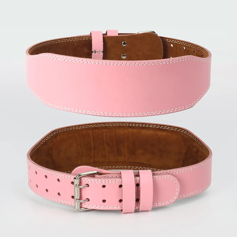 Leather Weight Lifting Belt