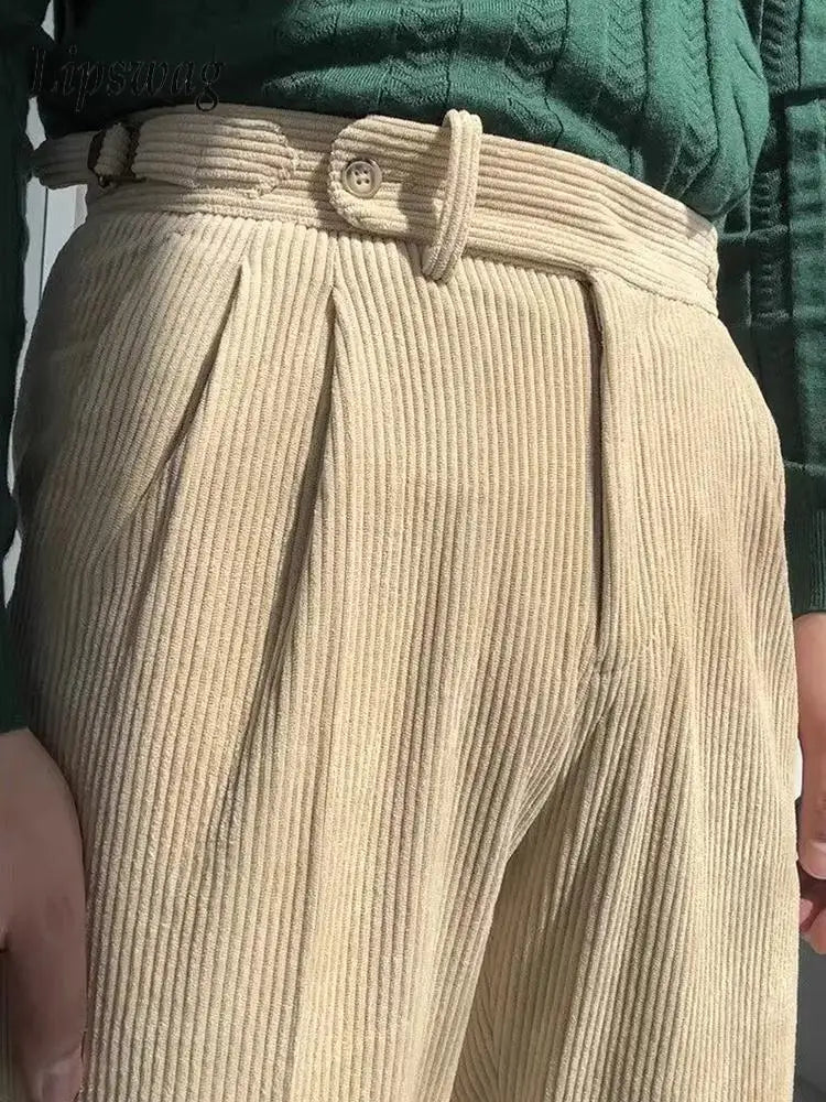 Lipswag Men’s Casual Pencil Pants