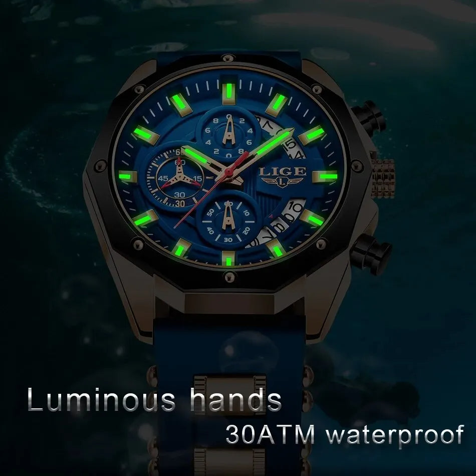 Luxury Sport Chronograph Watch
