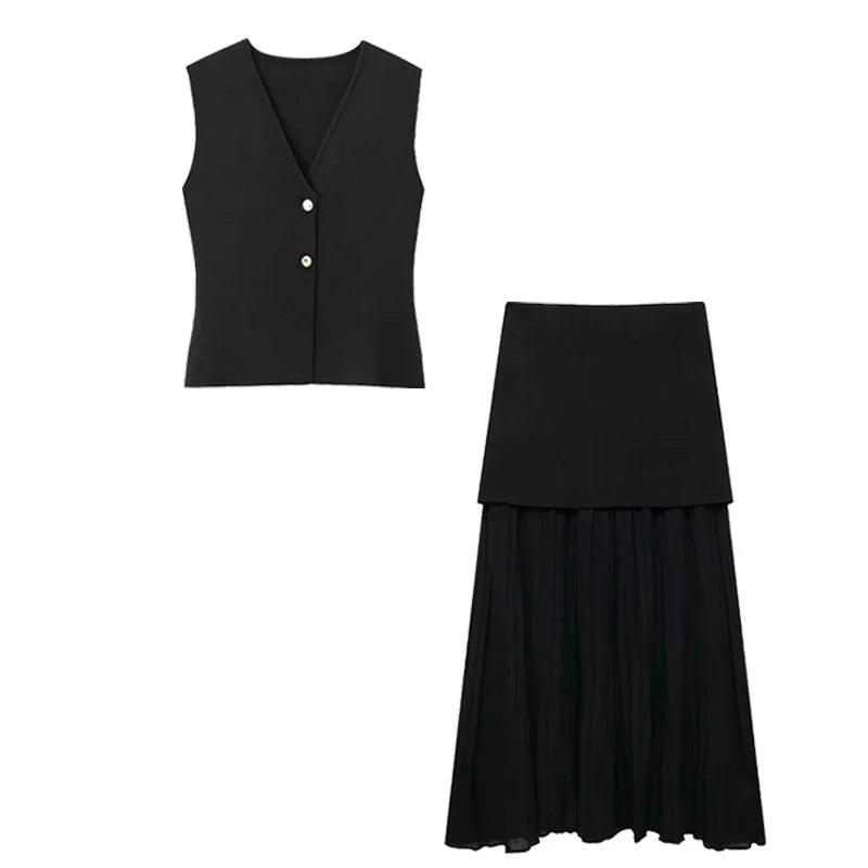 Zoe V-Neck Set