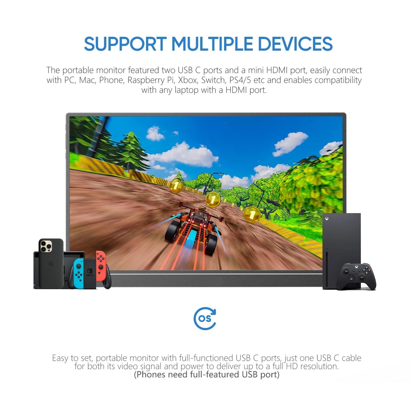 VeraView Portable Monitor 15.6''