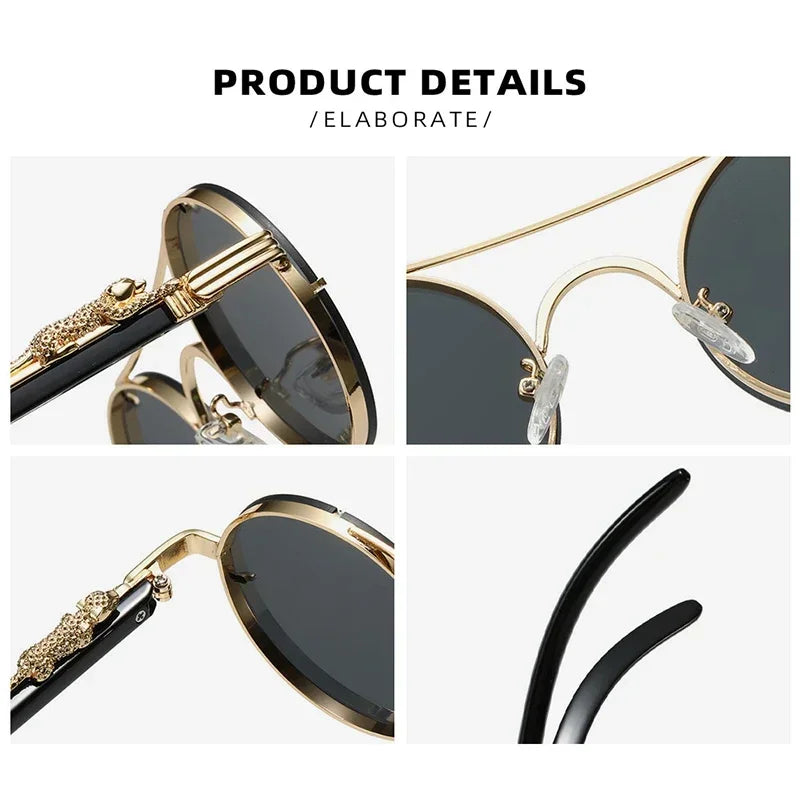 Rebel Retro Round Sunglasses