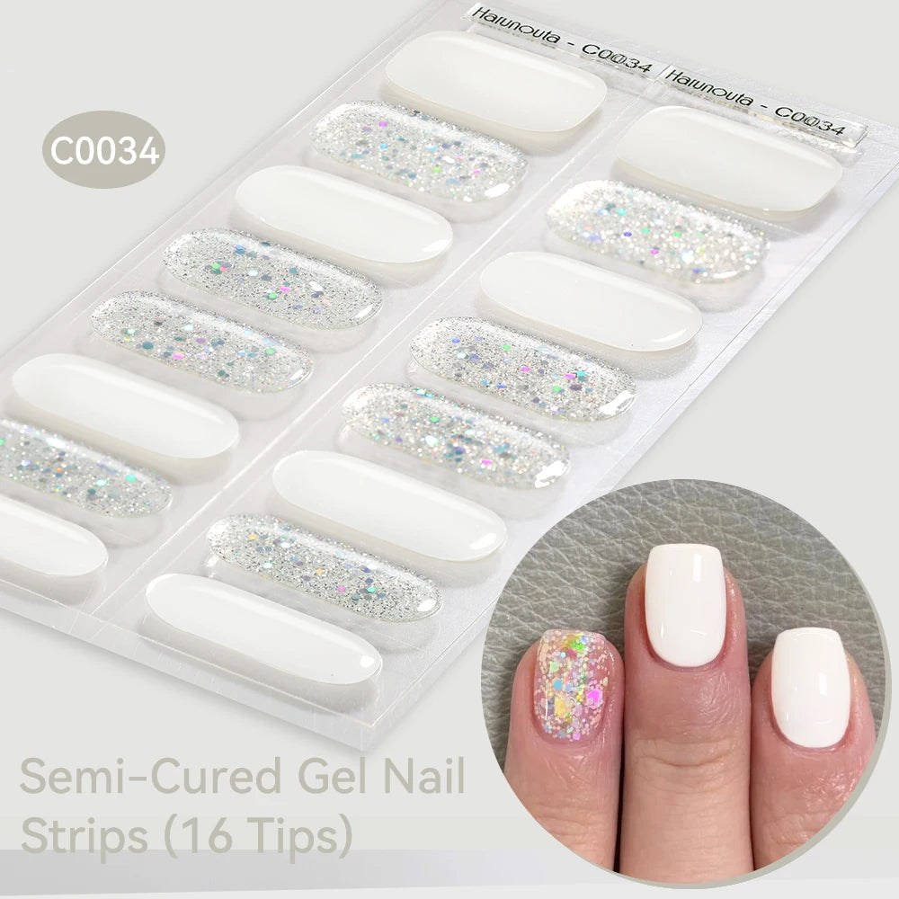 LuxeCure Semi-Cured Gel Nail Wraps