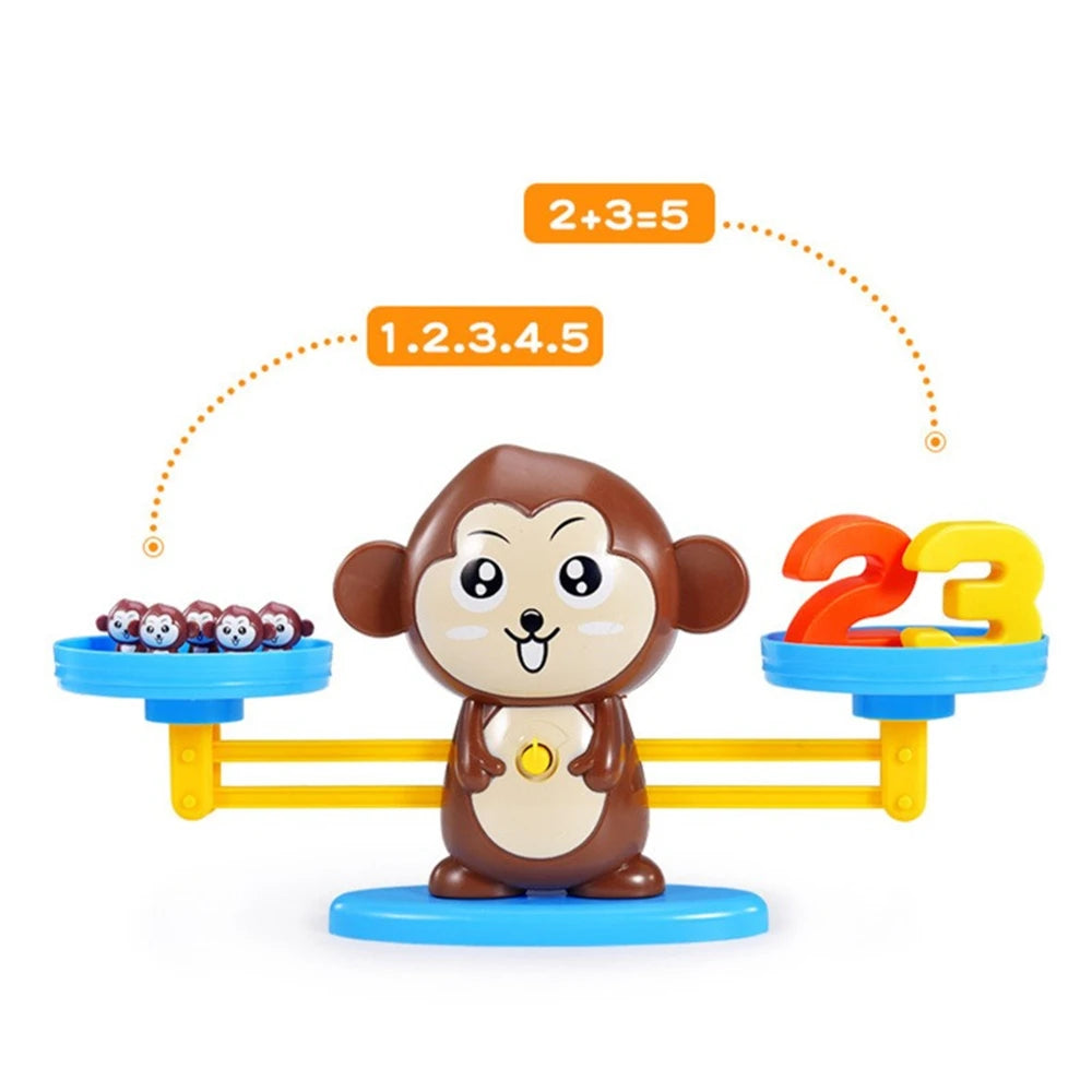 Montessori Math Toy Monkey Balance
