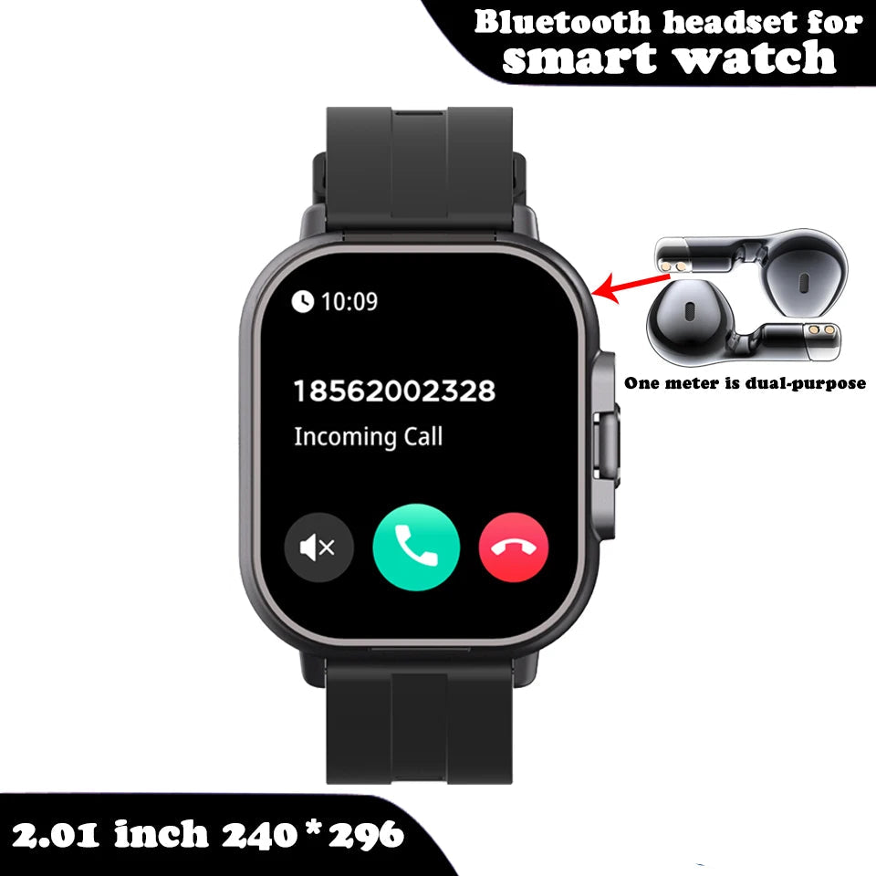 SyncWear Pro – The Ultimate 2-in-1 Smartwatch & Wireless Earbuds Combo