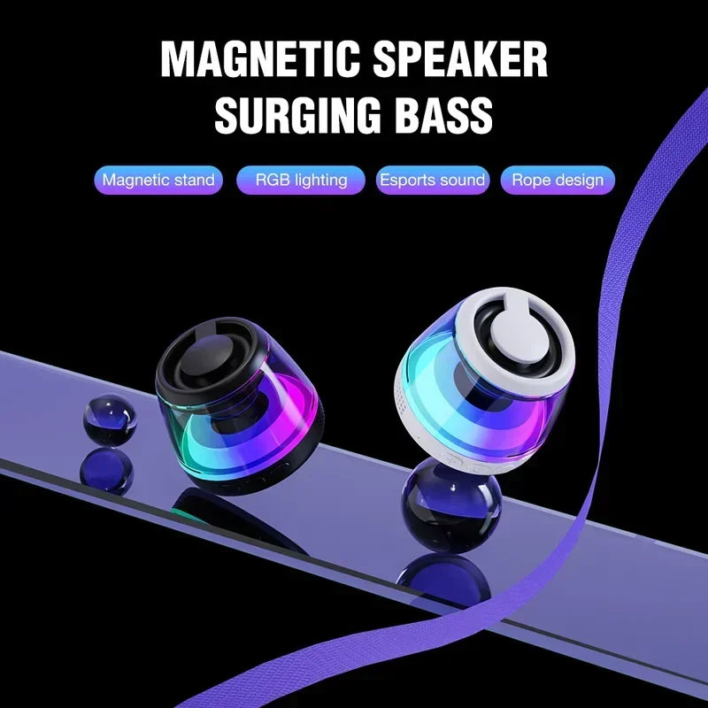 SoundGrip 360: Magnetic Bluetooth Speaker