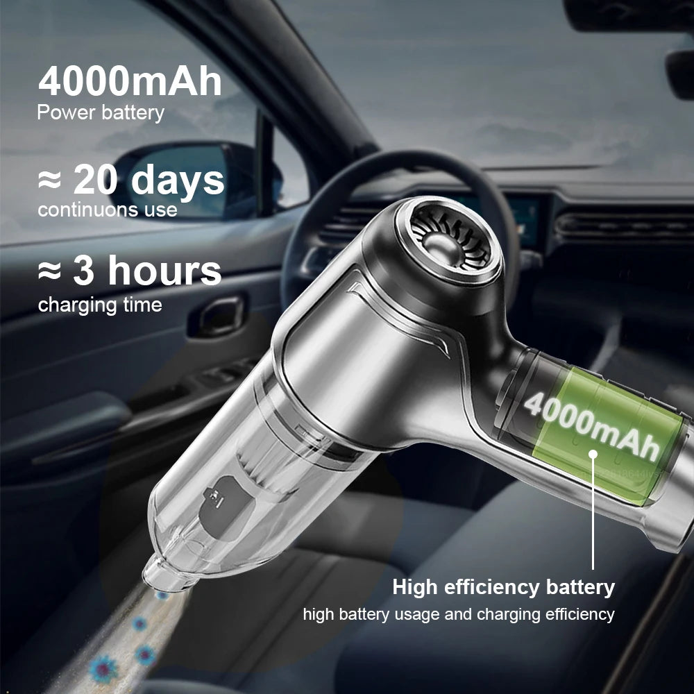 TurboClean Pro 95000PA Handheld Vacuum Cleaner