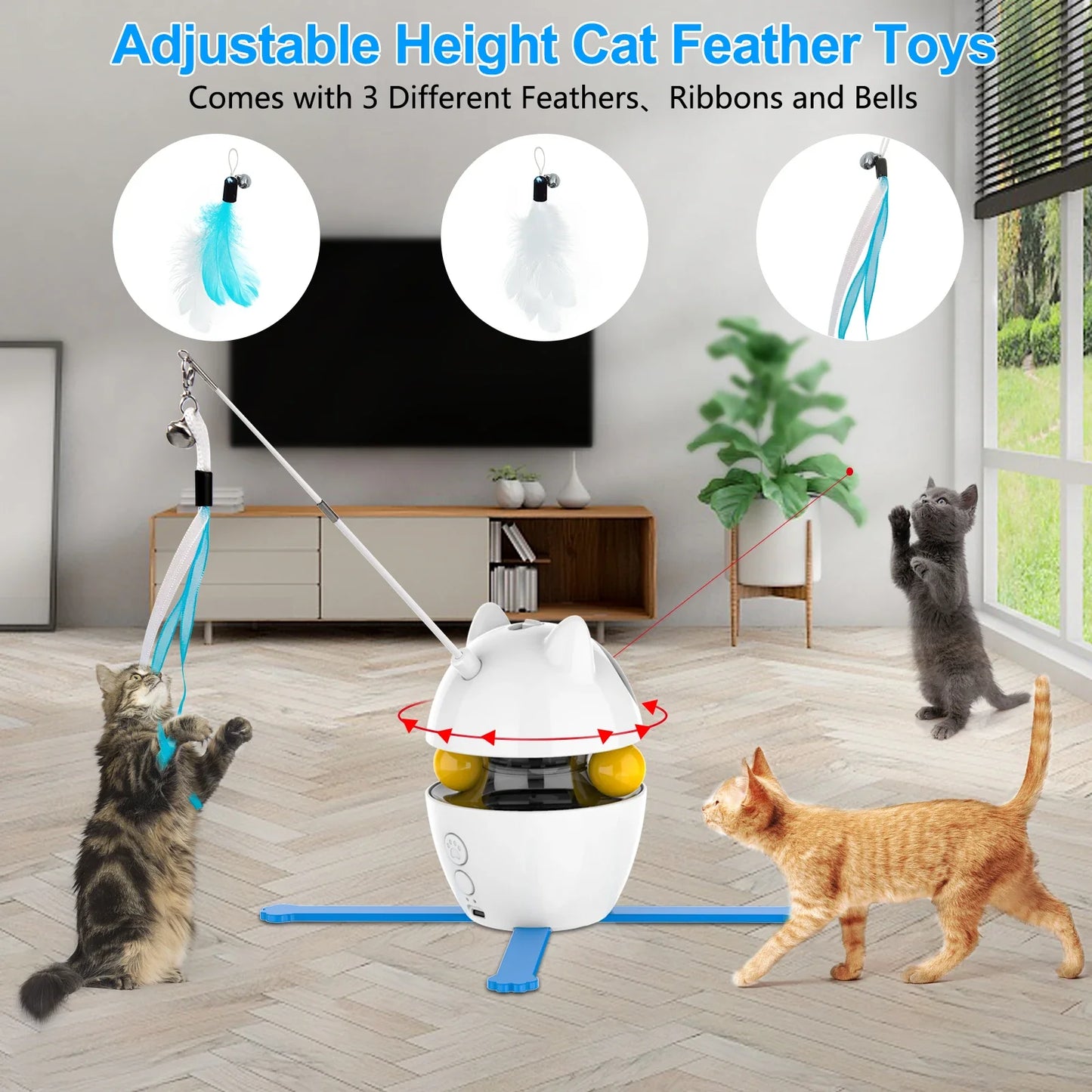 MeowMotion Smart Play Tower