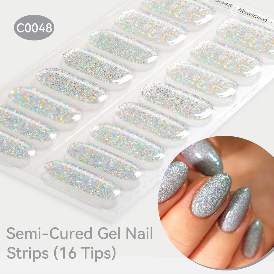 LuxeCure Semi-Cured Gel Nail Wraps
