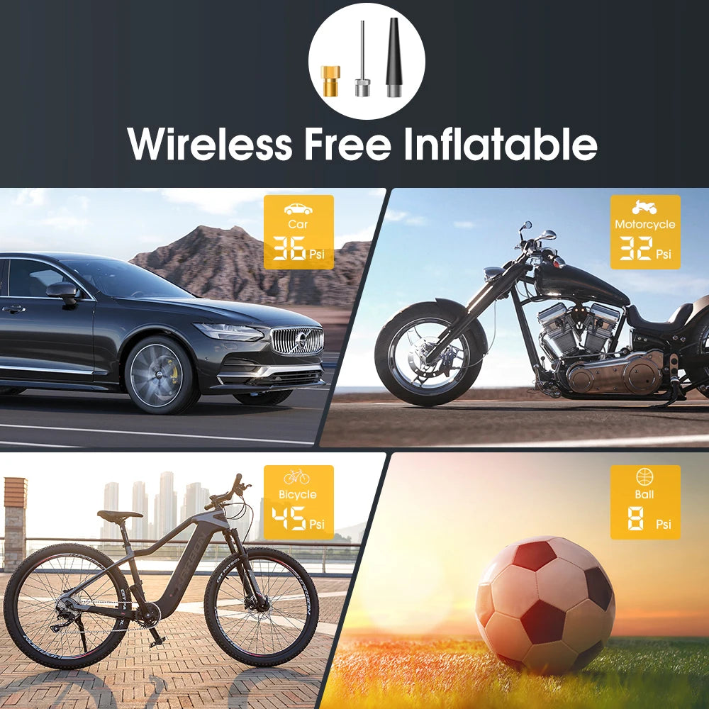 AirVolt 150 - Wireless Digital Tire Inflator