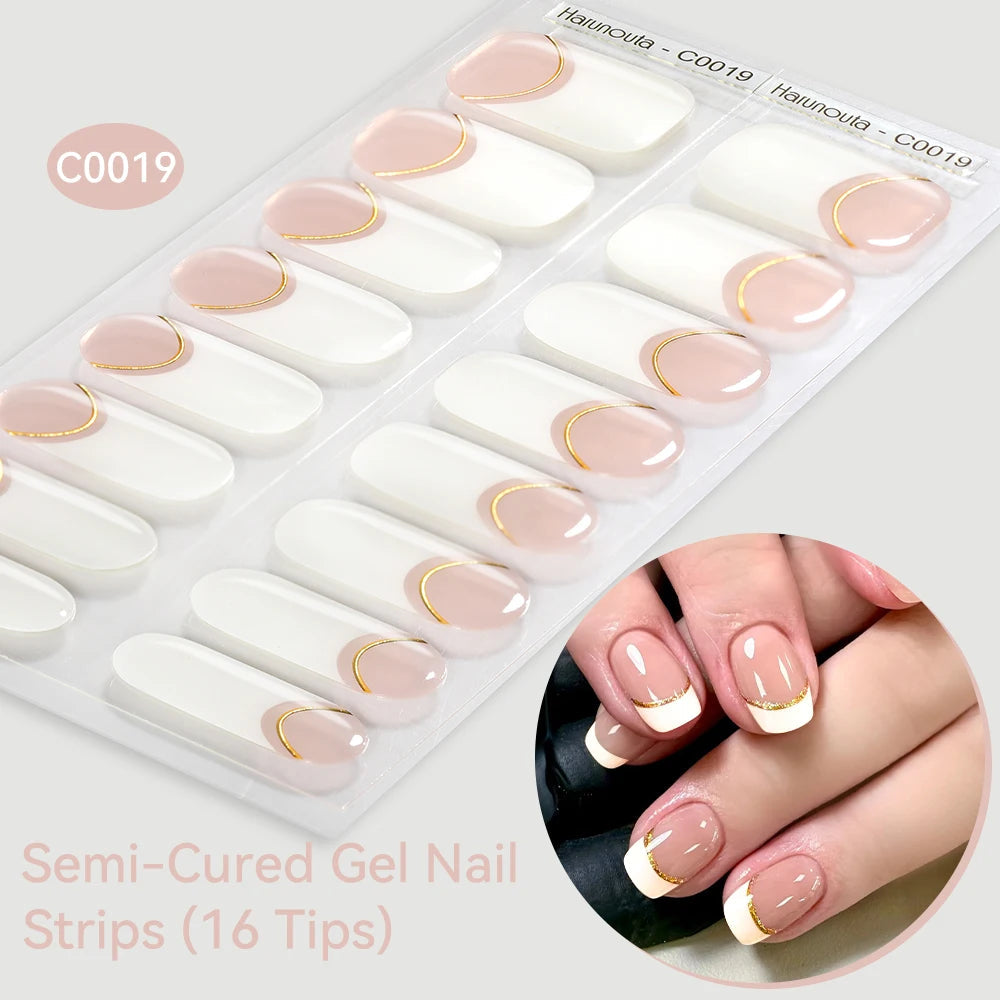 LuxeCure Semi-Cured Gel Nail Wraps
