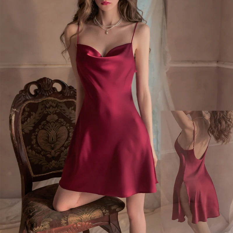 Lavish Dream V-Neck Nightgown