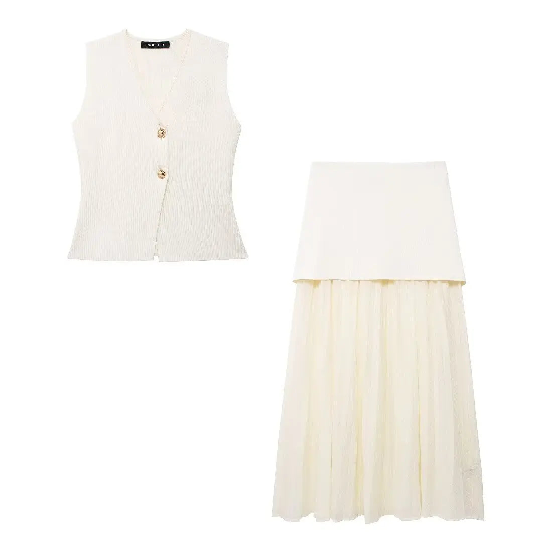 Zoe V-Neck Set
