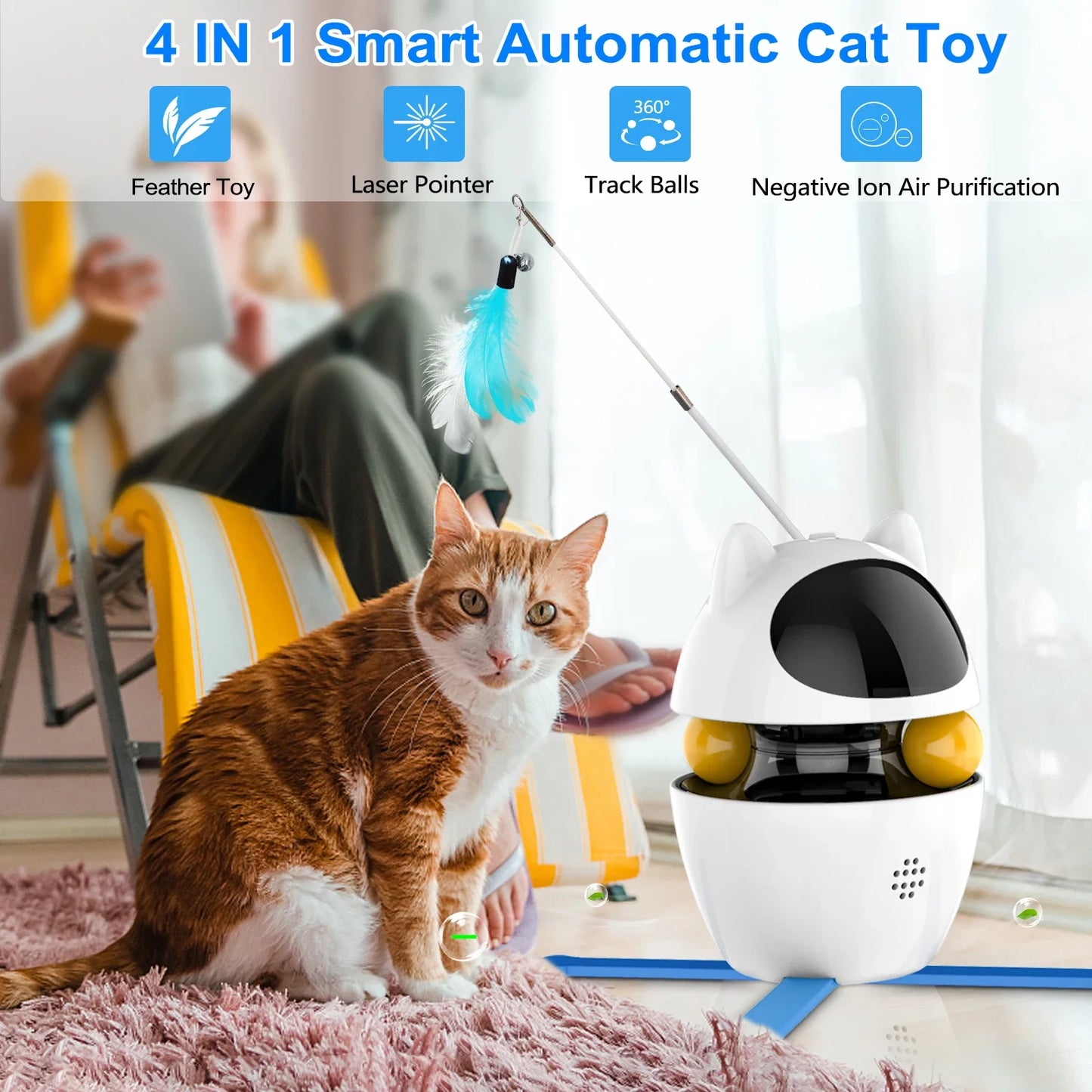 MeowMotion Smart Play Tower
