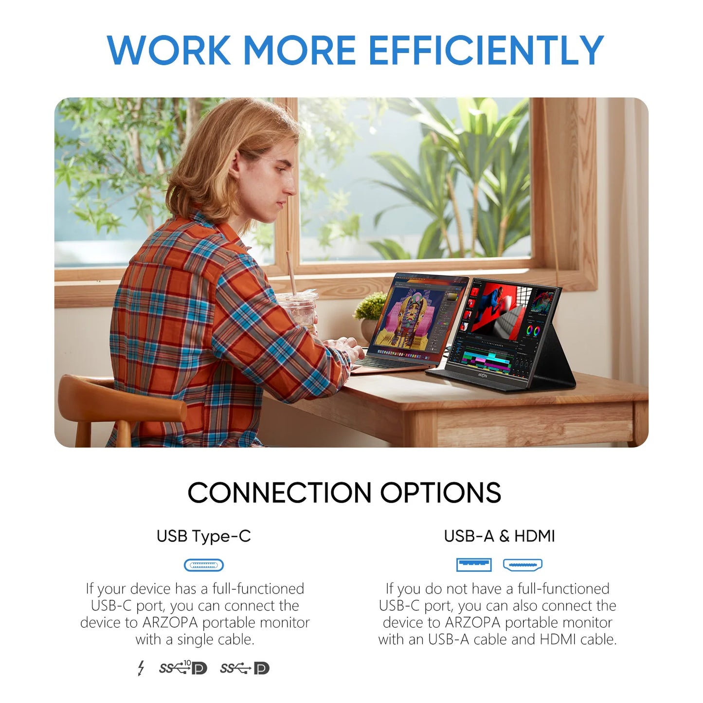VeraView Portable Monitor 15.6''