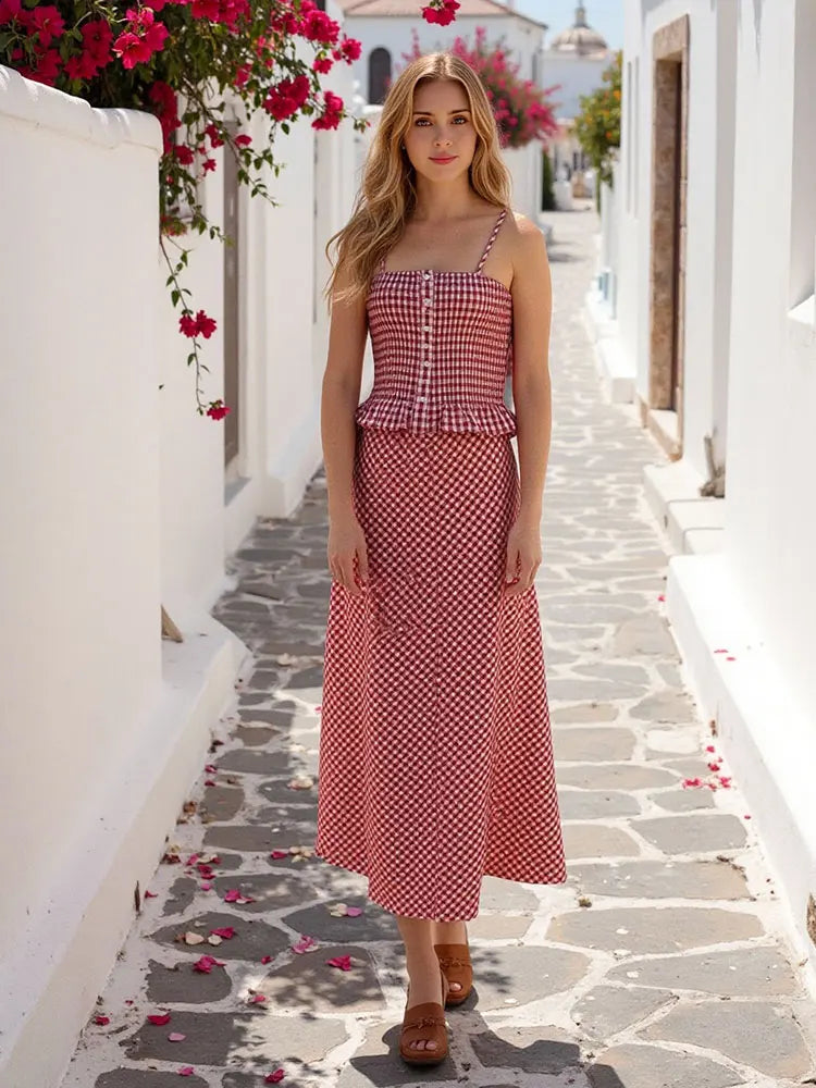 Juliette Plaid Co-Ord