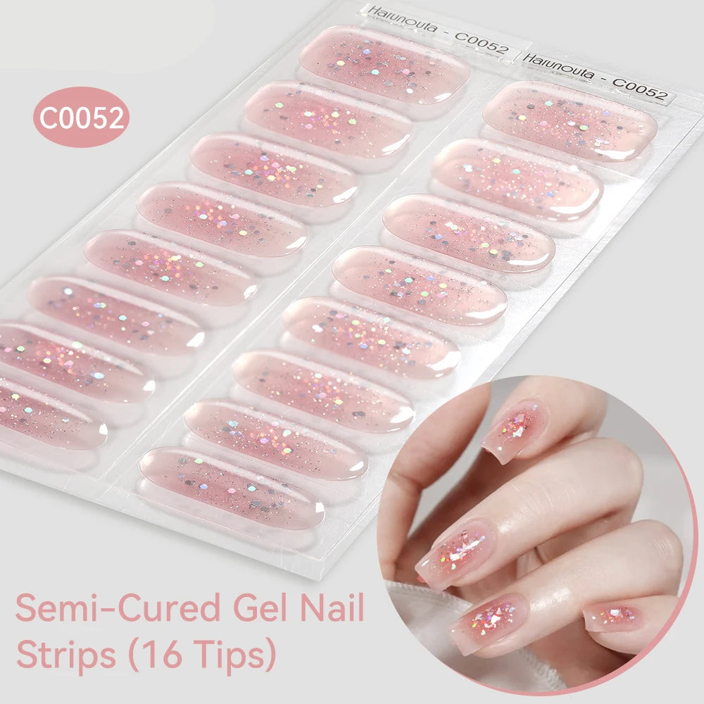 LuxeCure Semi-Cured Gel Nail Wraps