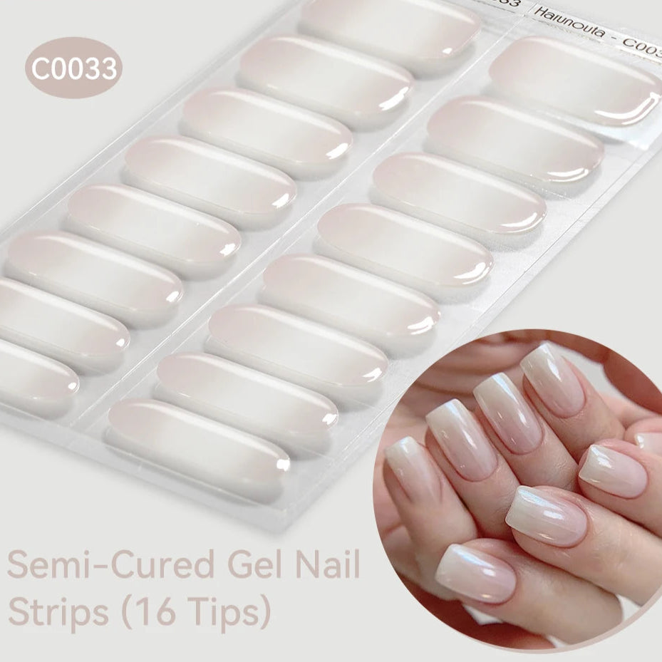 LuxeCure Semi-Cured Gel Nail Wraps
