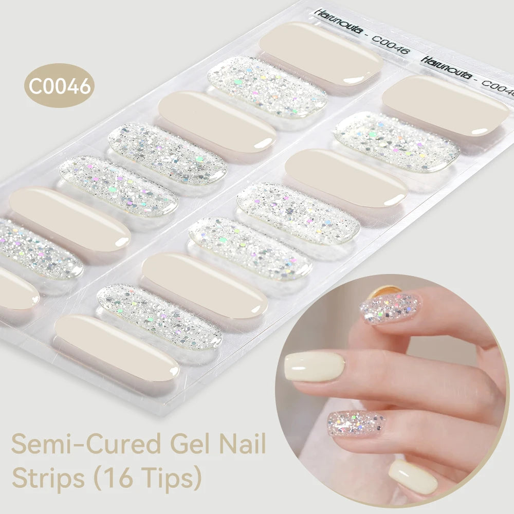 LuxeCure Semi-Cured Gel Nail Wraps