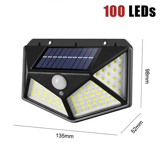 LED Solar Garden Lamp Motion Sensor