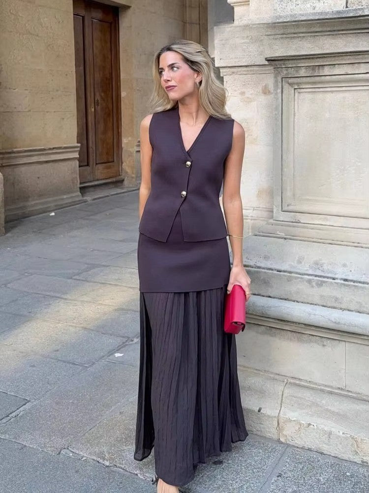 Zoe V-Neck Set