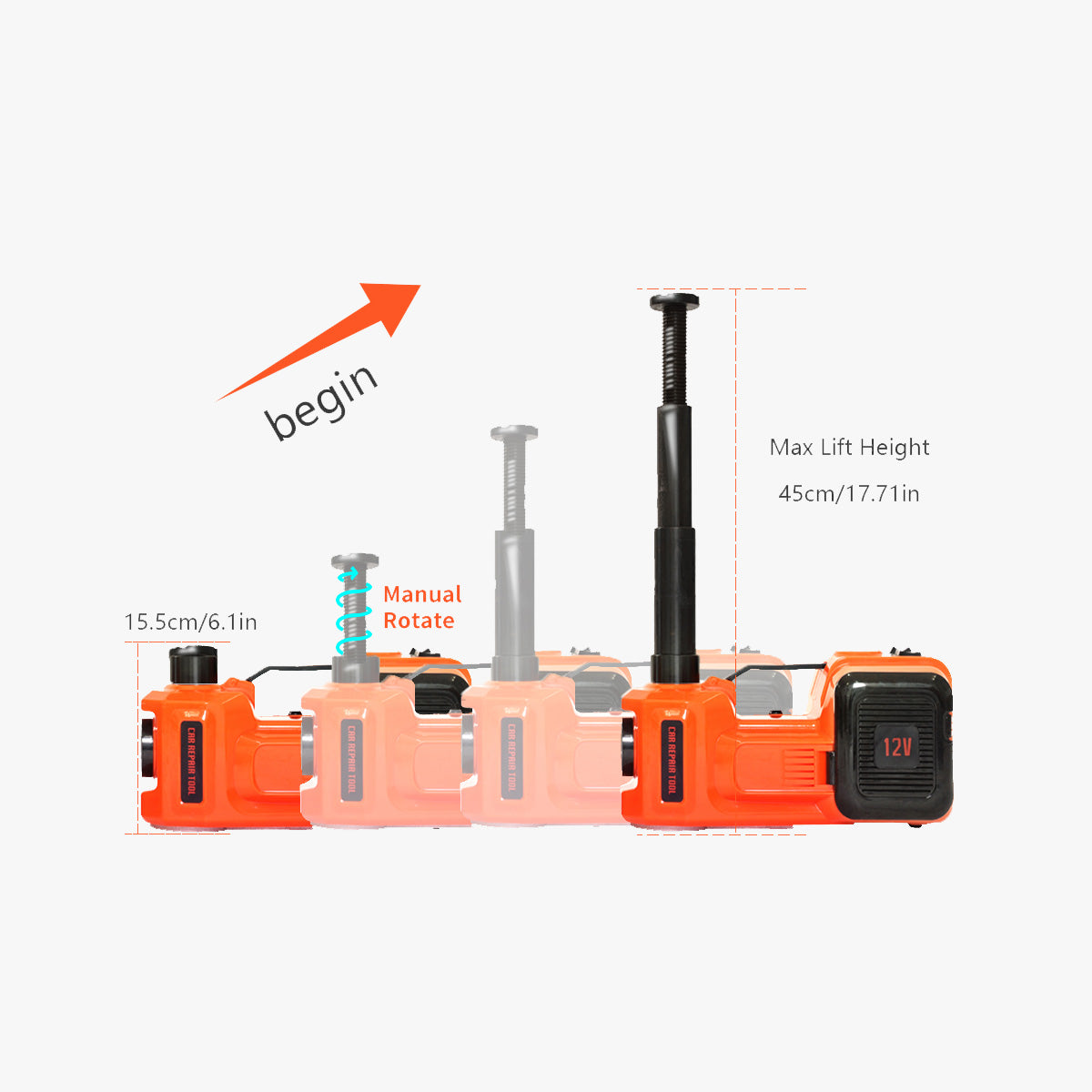 Automotive Electro-Hydraulic Jack
