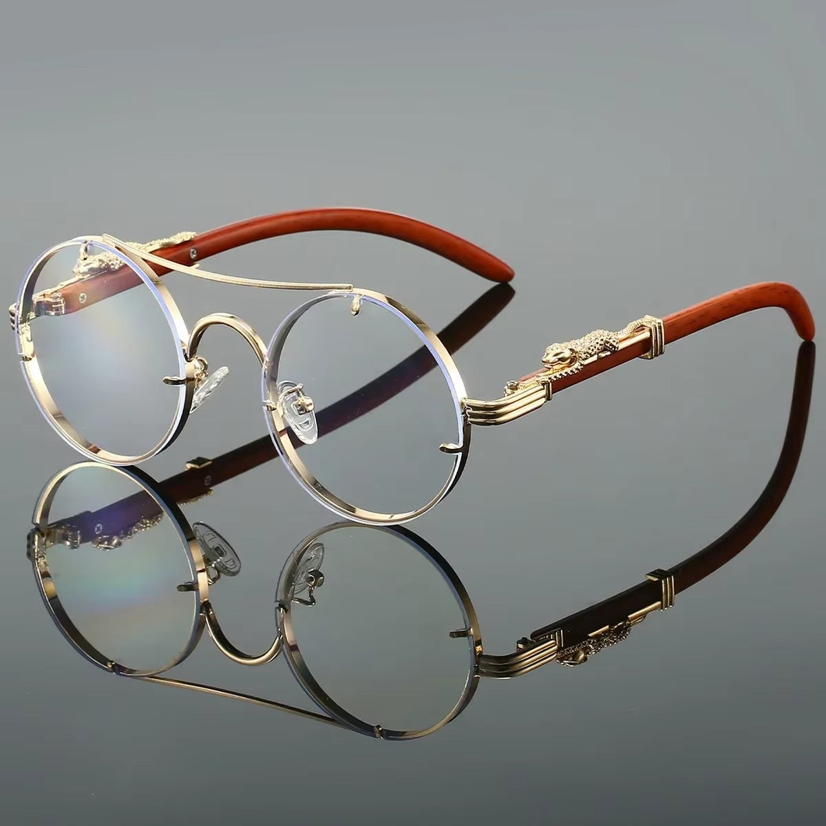 Rebel Retro Round Sunglasses