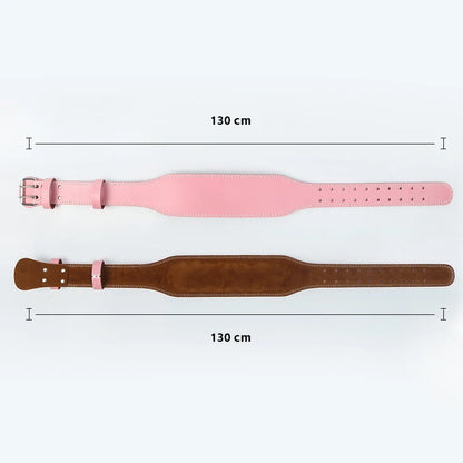 Leather Weight Lifting Belt