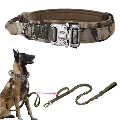 Durable Tactical Dog Collar Leash