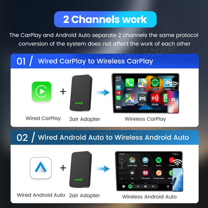 CarWi Connect – Ultimate Wireless CarPlay & Android Auto Adapter