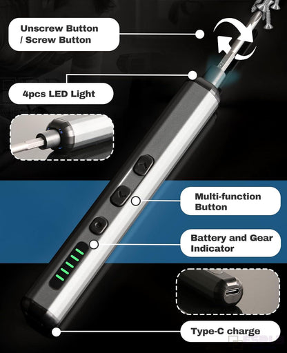 Electric Precision Screwdriver Set
