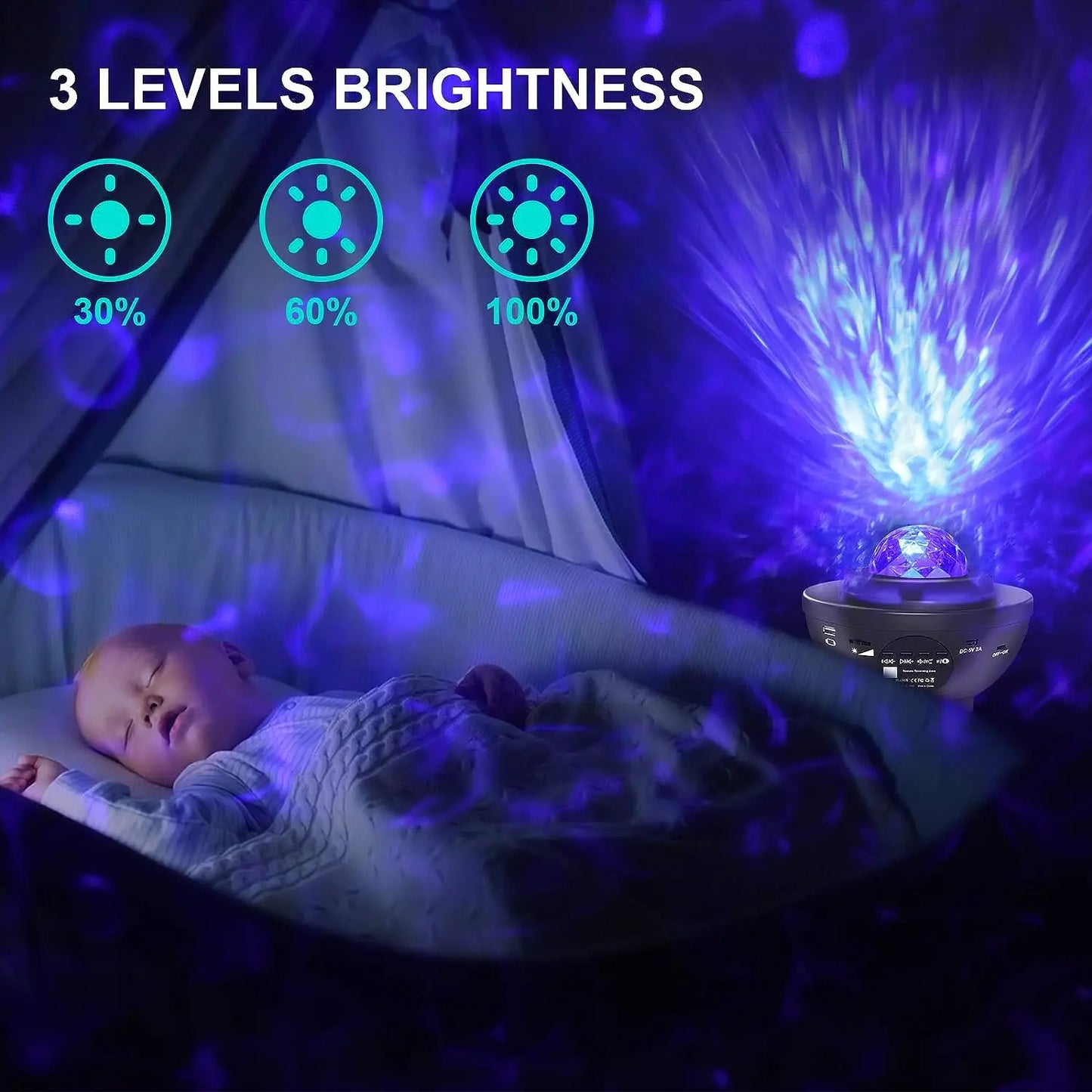 LED Star Galaxy Projector Lamp