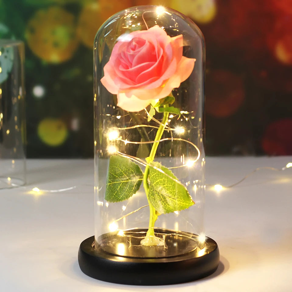 Celeste's Enchanted Rose Dome Light