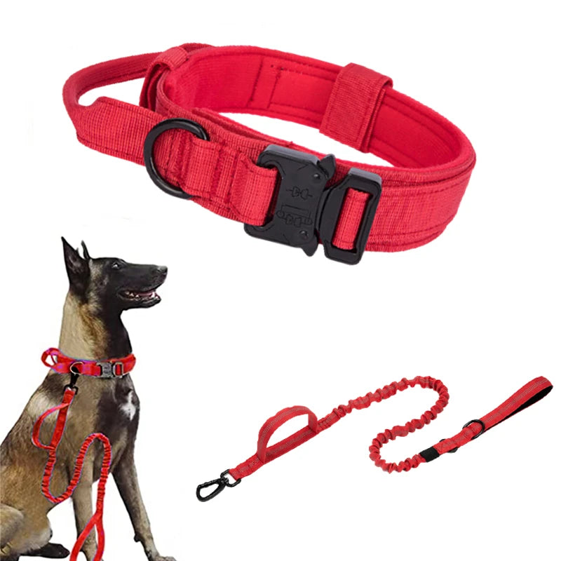 Durable Tactical Dog Collar Leash