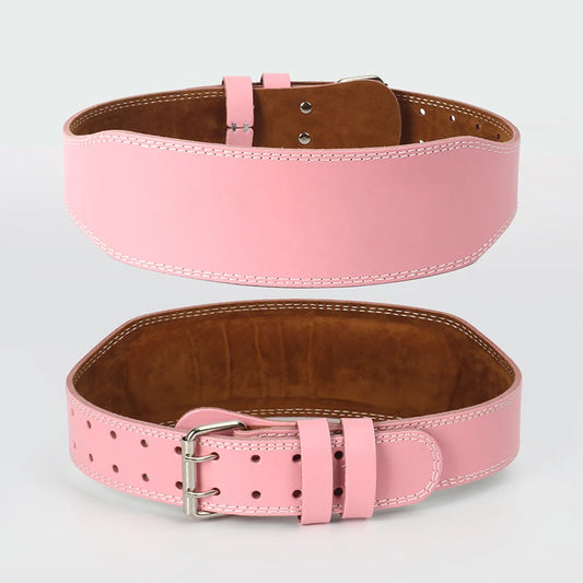 Leather Weight Lifting Belt