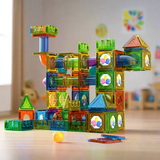 Light Magnetic Tiles Building Blocks
