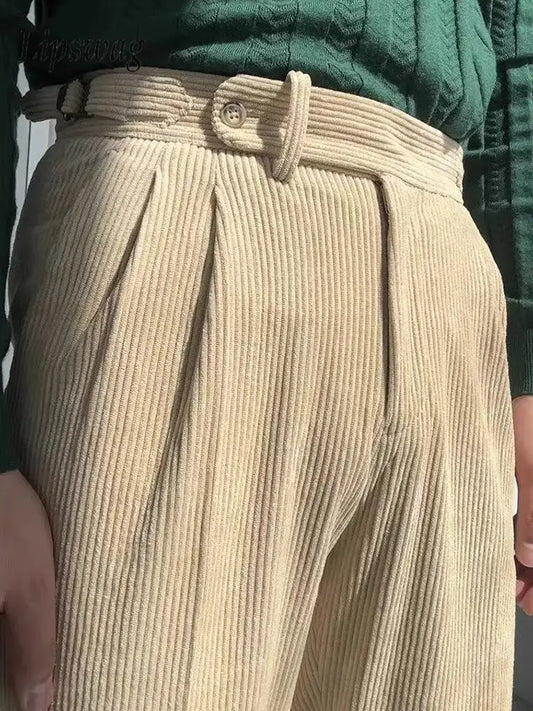 Lipswag Men’s Casual Pencil Pants