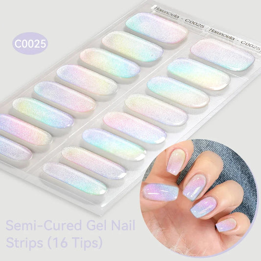 LuxeCure Semi-Cured Gel Nail Wraps