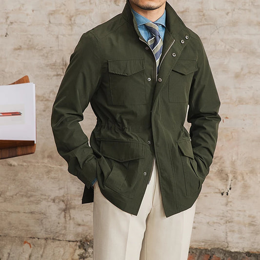 Men’s Breezy Casual O-Neck Jacket