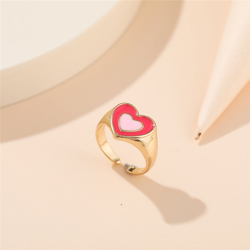 Creative Love Heart Ring