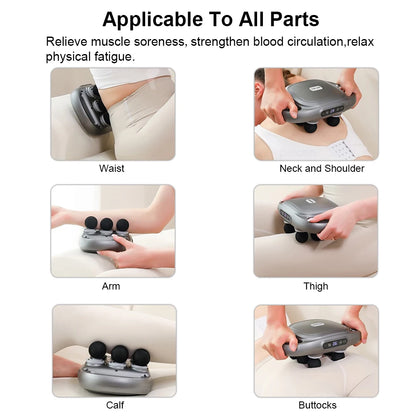 PowerPulse Pro 6-Head Fascia Massager