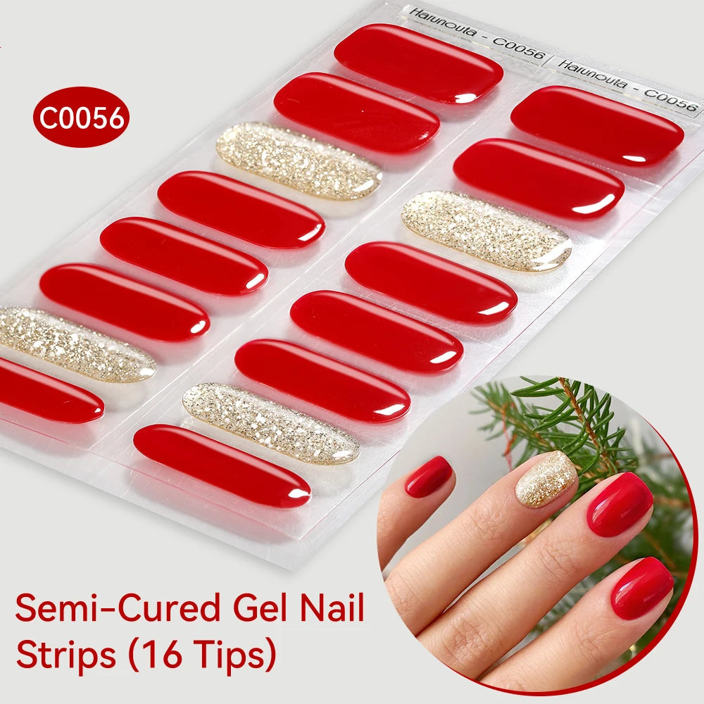 LuxeCure Semi-Cured Gel Nail Wraps