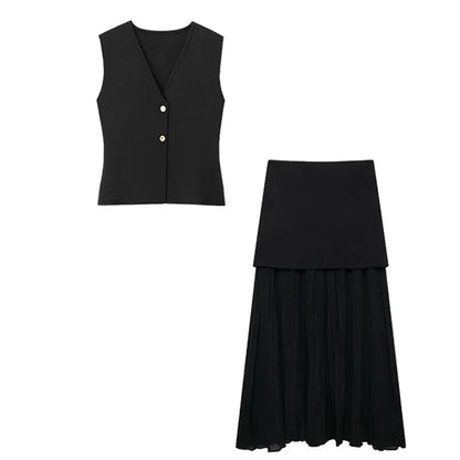 Zoe V-Neck Set