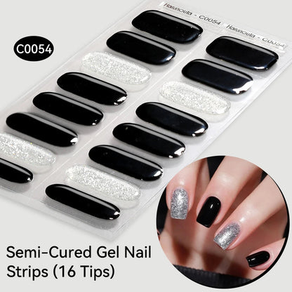 LuxeCure Semi-Cured Gel Nail Wraps