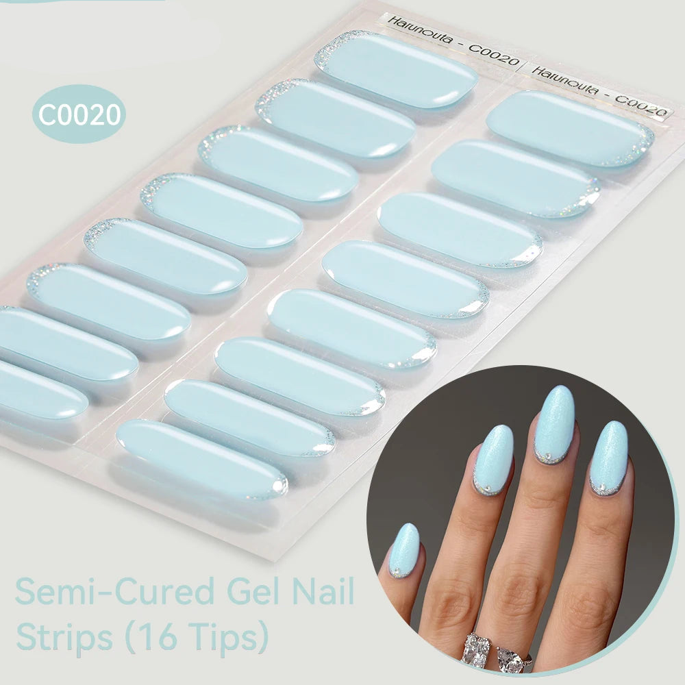 LuxeCure Semi-Cured Gel Nail Wraps